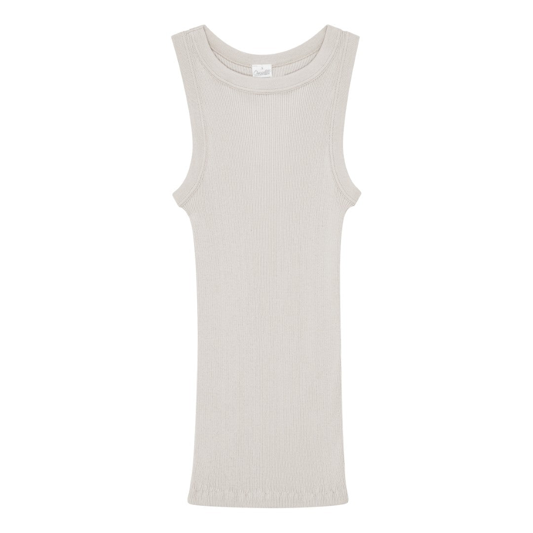 Americana Cotton Tank Top 7165 - høj udskæring - Rope
