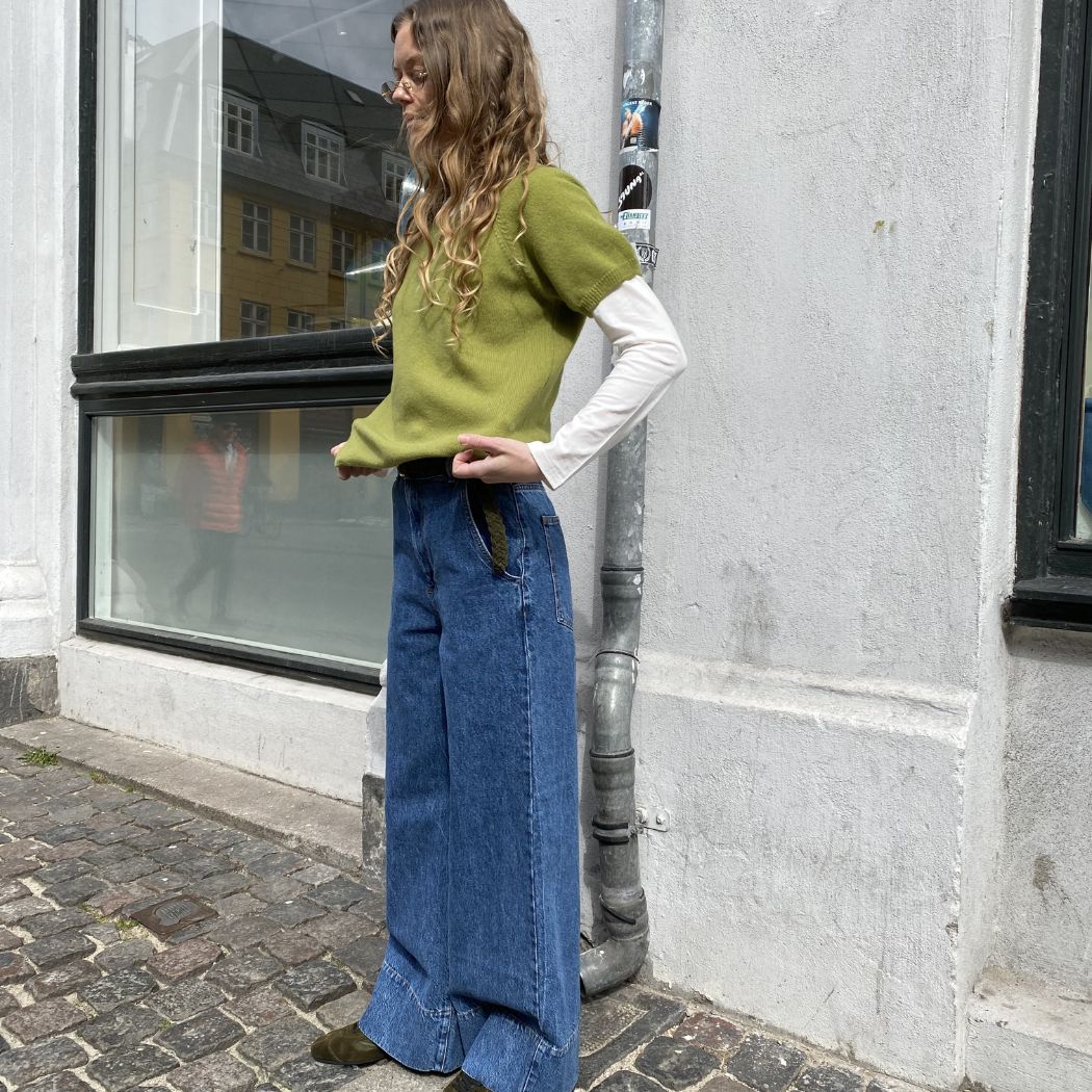 Uma Cashmere T-shirt - Sprout Green