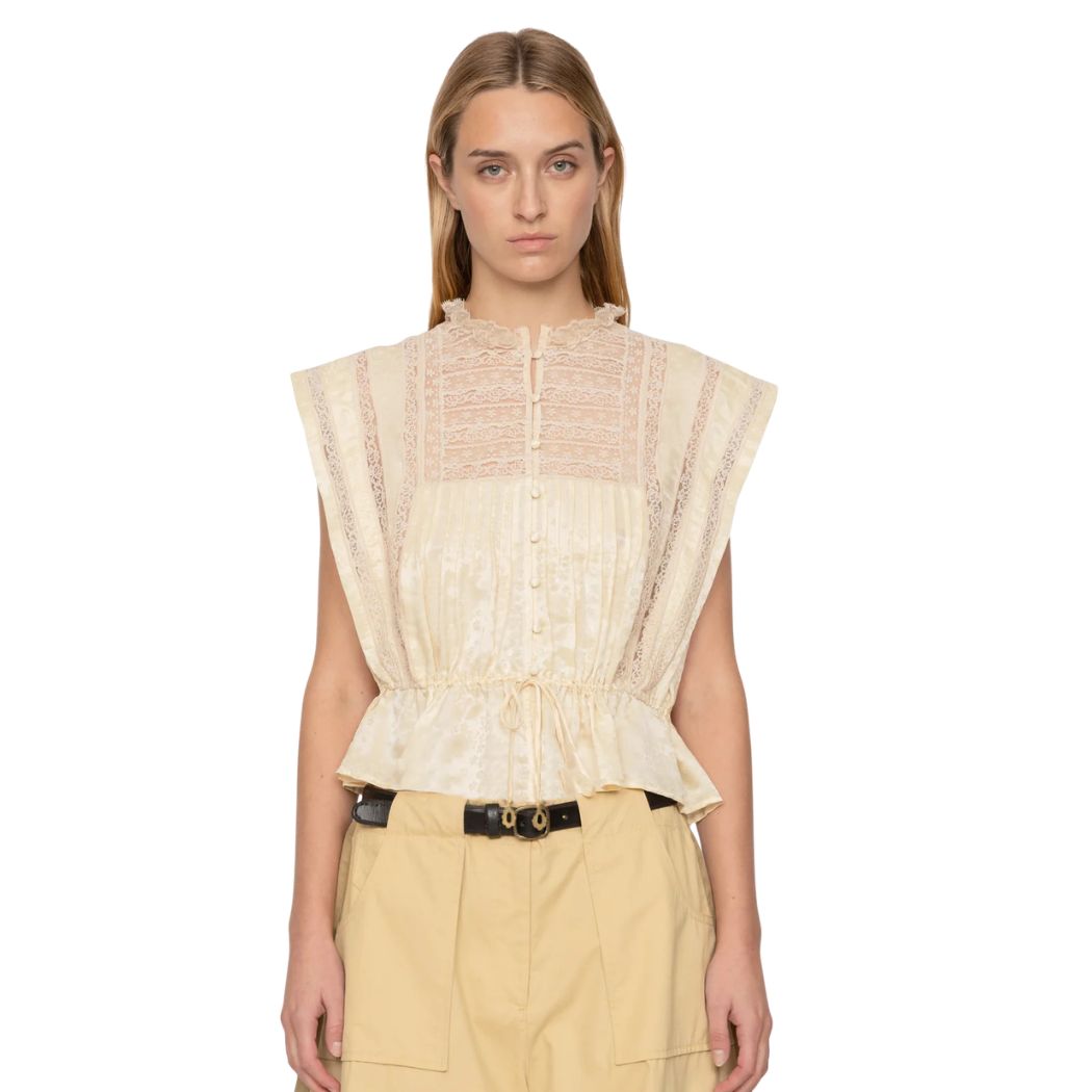 Ethel Tank Top - Butter