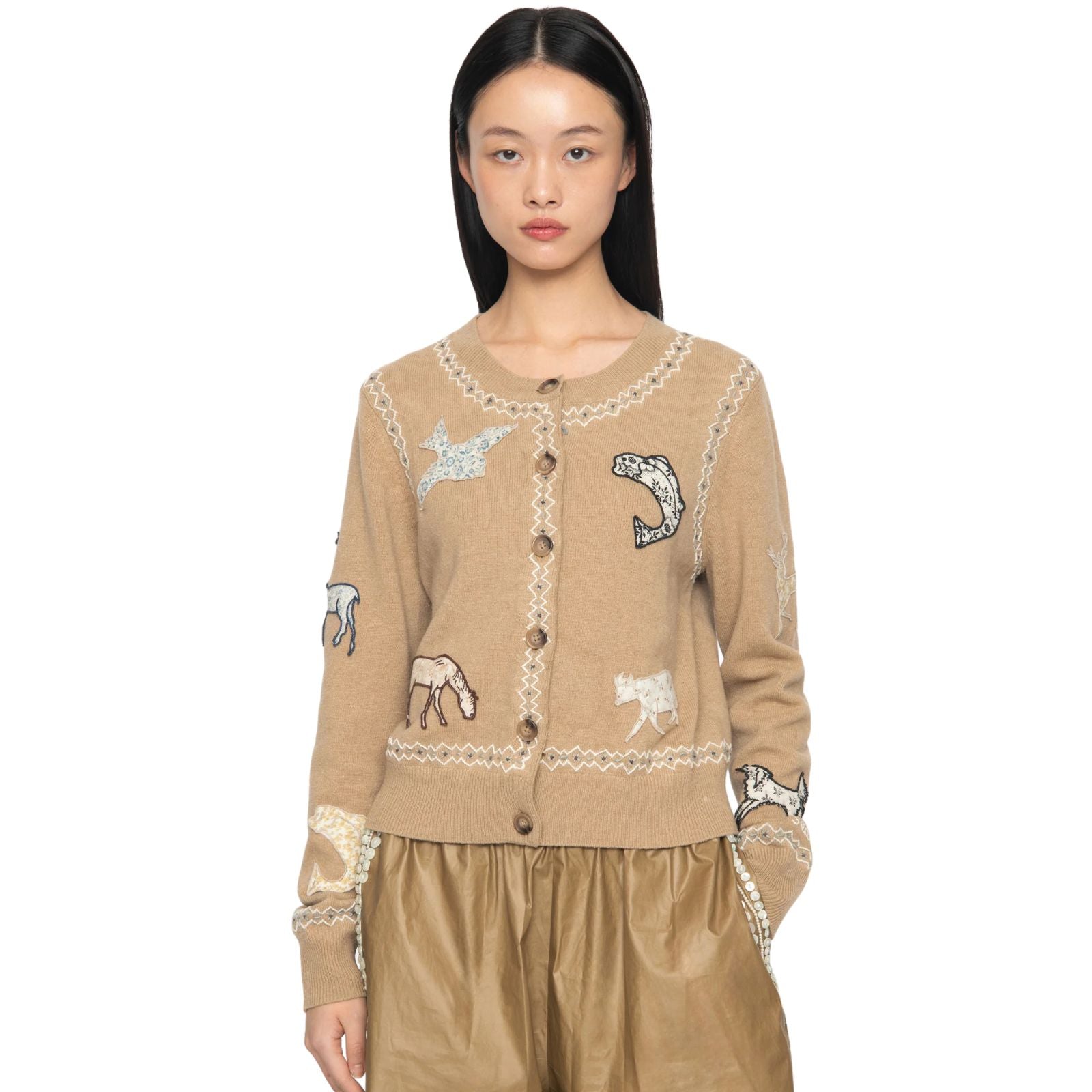 Winslow Craft Cardigan - Camel