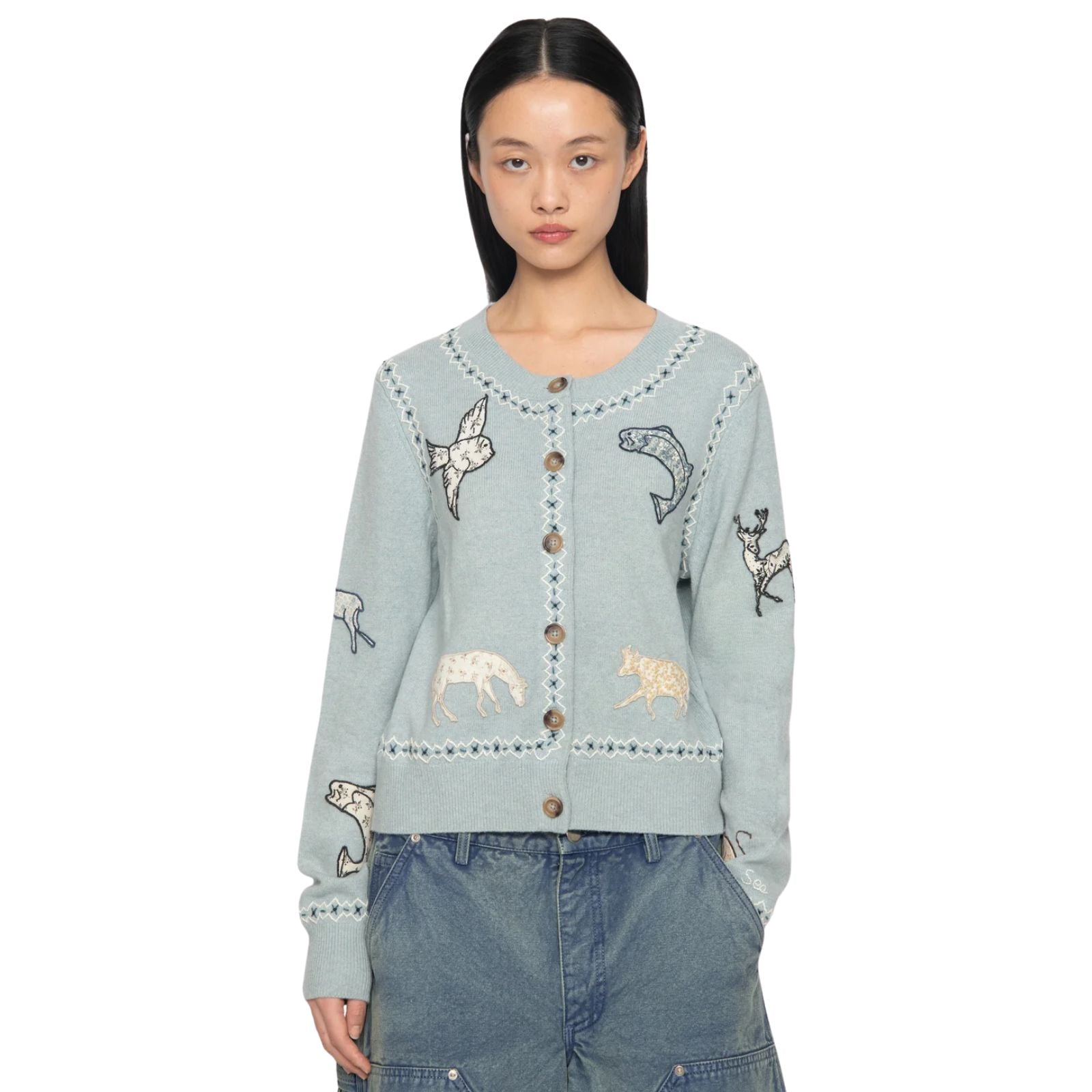 Winslow Craft Cardigan - Blue