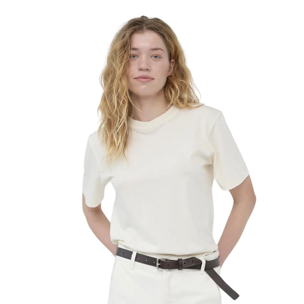 Toki cotton T-shirt - Ecru