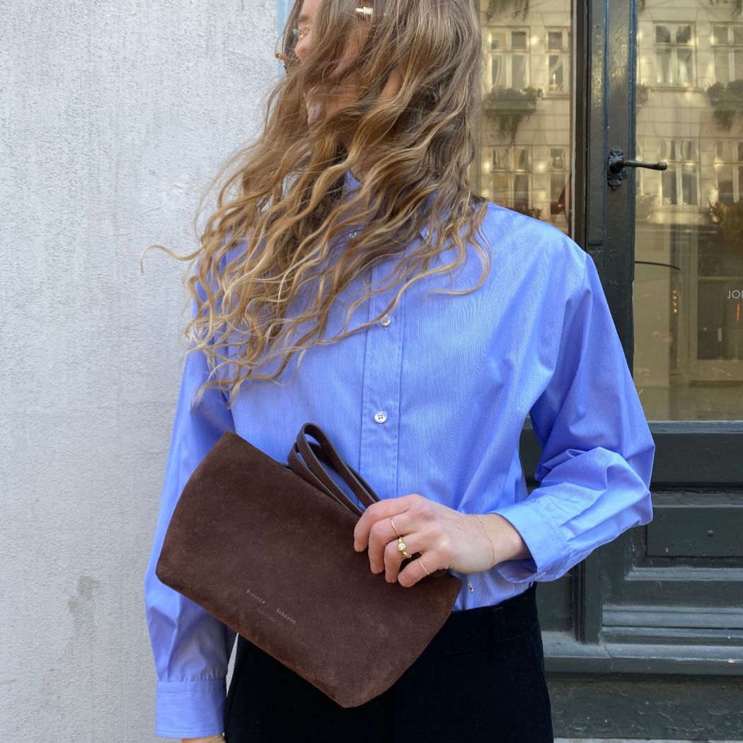 Simone Shirt - Blue Thin Stripe