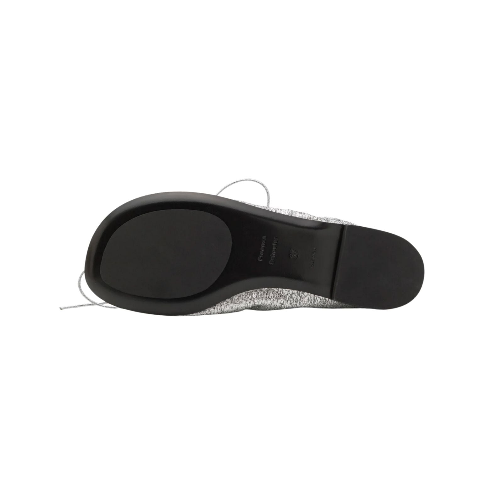 Glove Mary Jane Ballet Flat - Silver