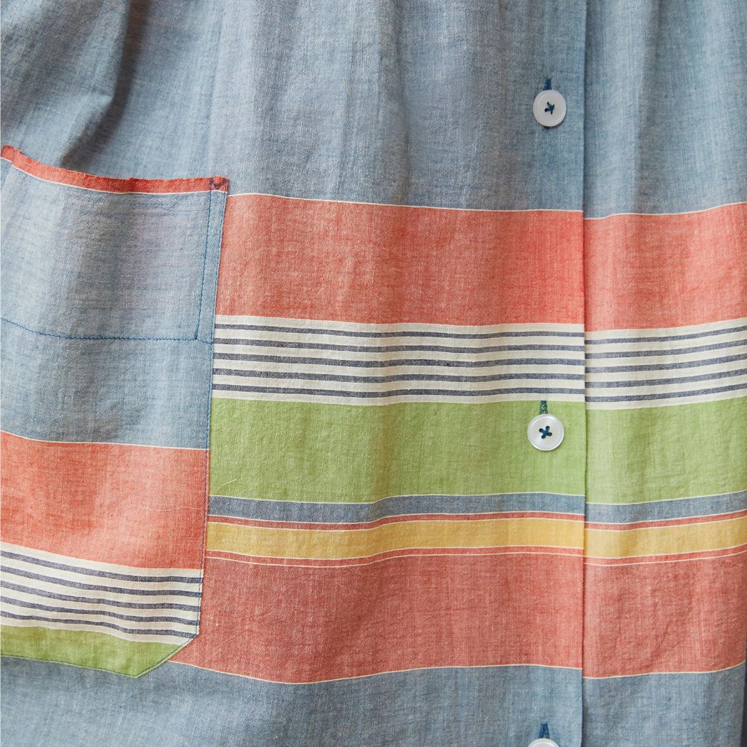 Skirt Mona N°837 Sand Stripes - Multico
