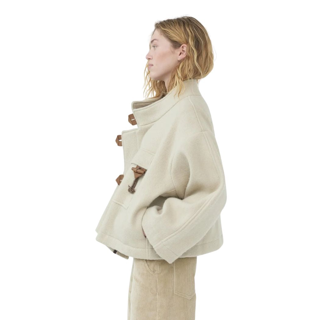 Klippan Boiled Wool Jacket - Oatmeal