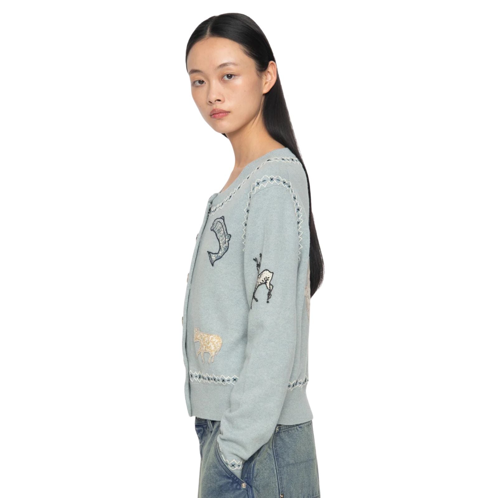 Winslow Craft Cardigan - Blue