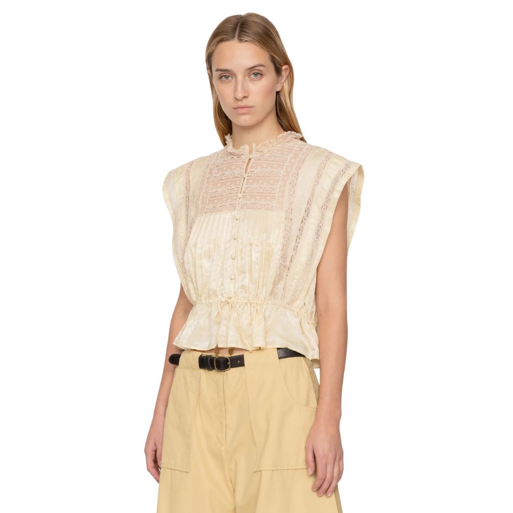 Ethel Tank Top - Butter