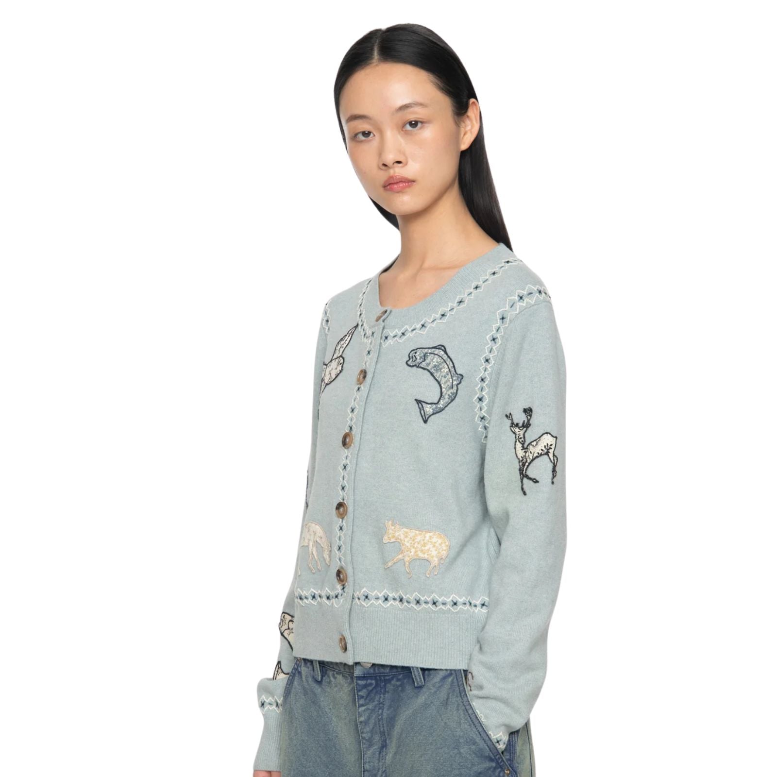 Winslow Craft Cardigan - Blue