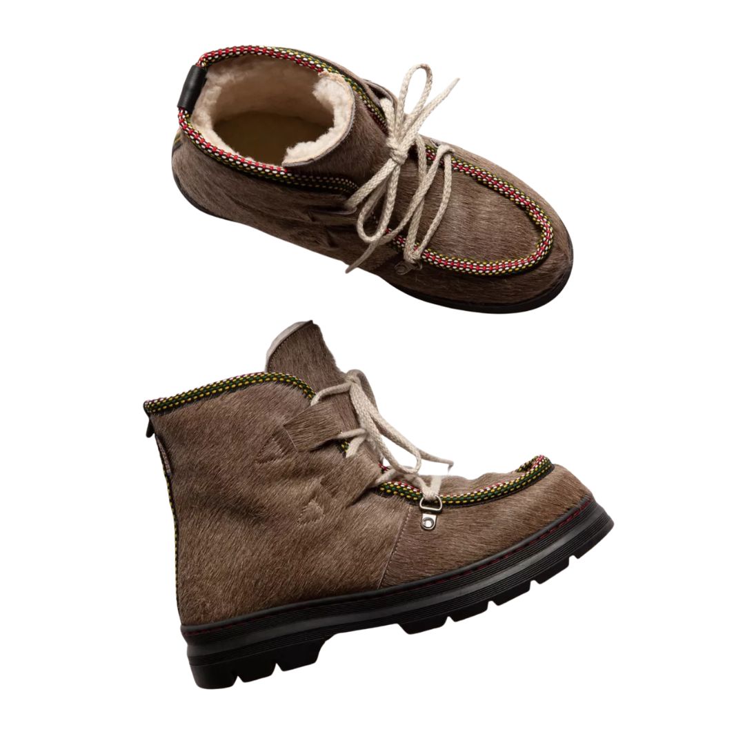 Incredible Pony Shearling-lined Boot - Gintonic