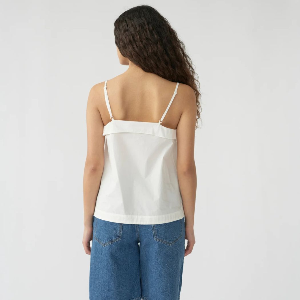 Light Poplin Camisole - Ecru