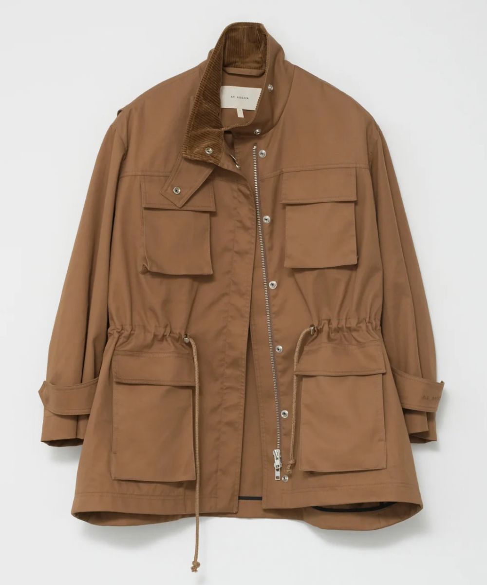 Water Resistant Parka - Tobacco