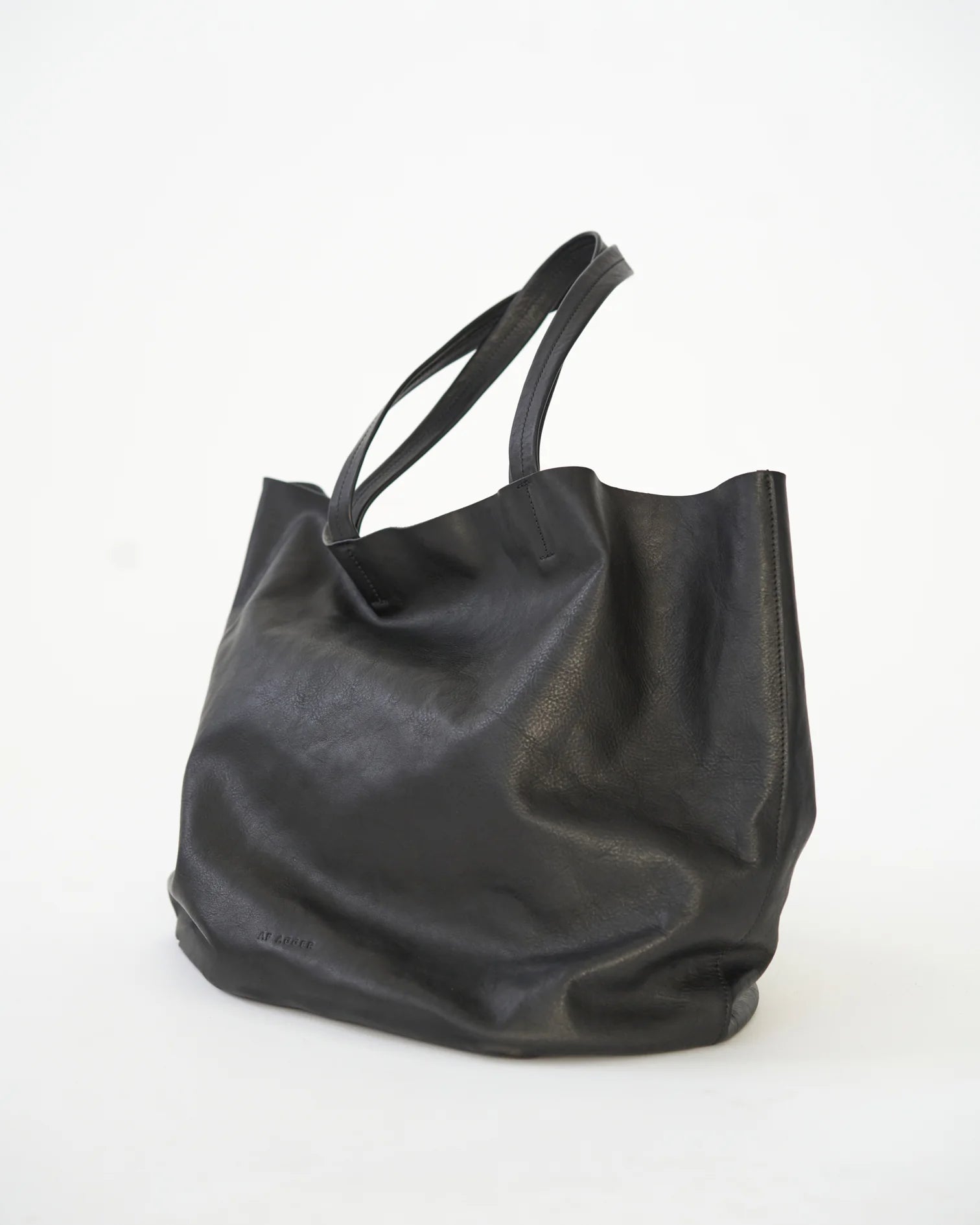 Full grain leather tote bag best sale