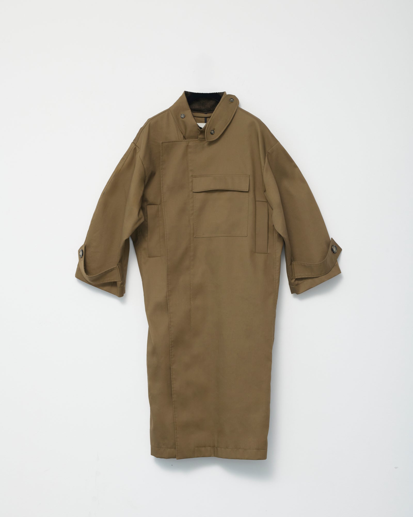 Water Resistant Trench Coat - Loden