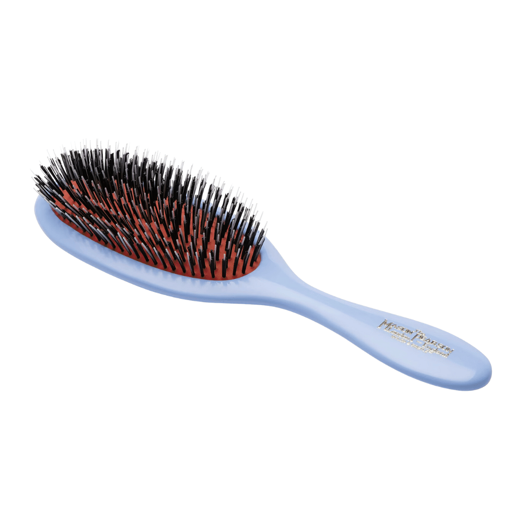 Handy Bristle & Nylon Hårbørste - Blue