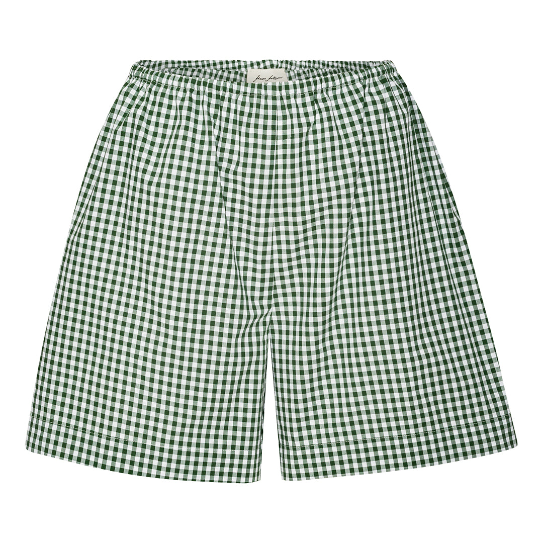Biarritz Shorts - Green Check