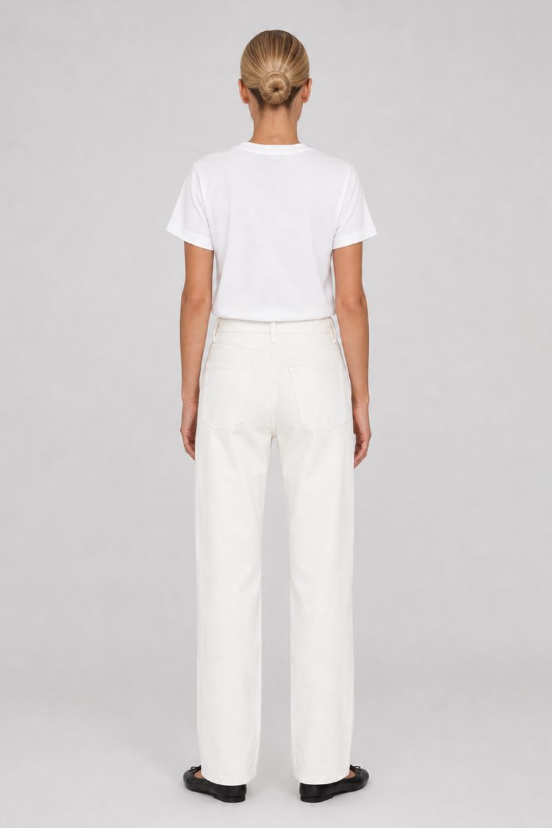 Billie Straight Jeans - Ecru