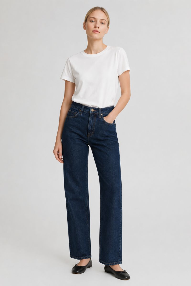 Billie Straight Jeans - Indigo
