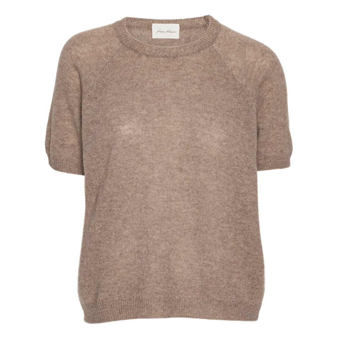 Cashmere Shirt - Melange Brown