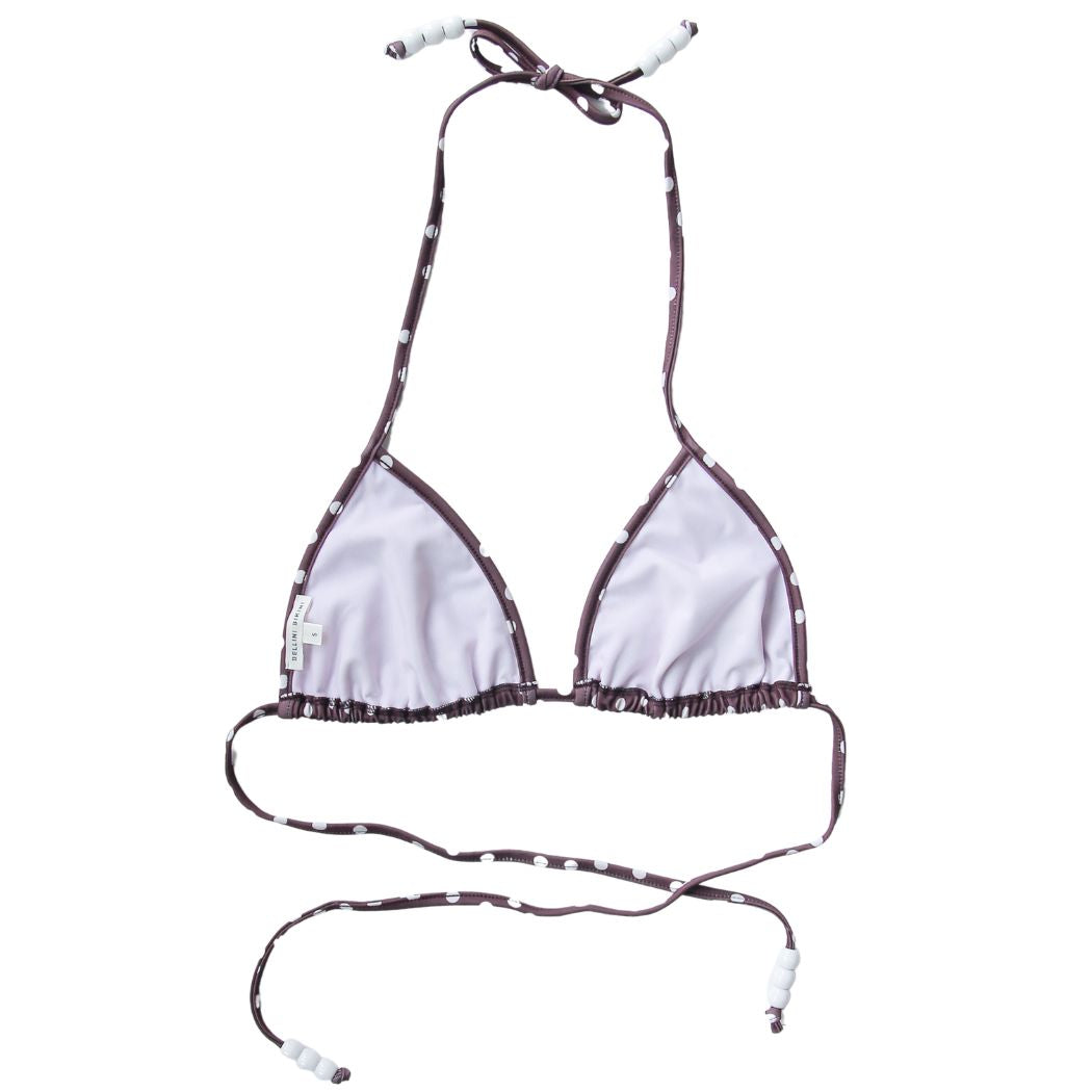 Daphne Bikinitop - Brown w. Dot