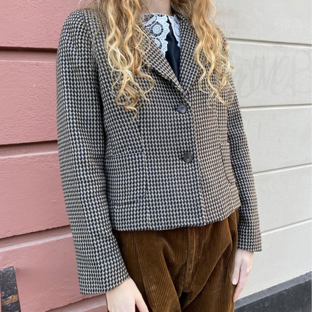 Little Jacket - Sort/beige