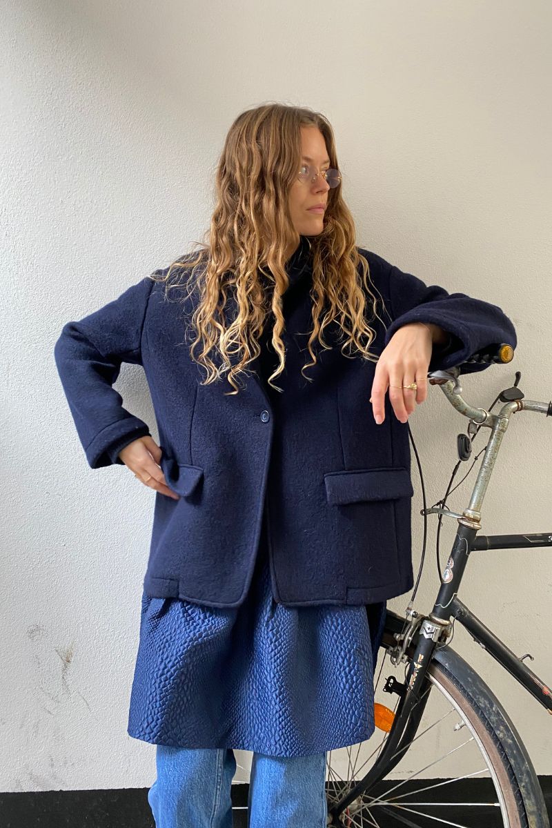 Venice Jakke - Navy Blå