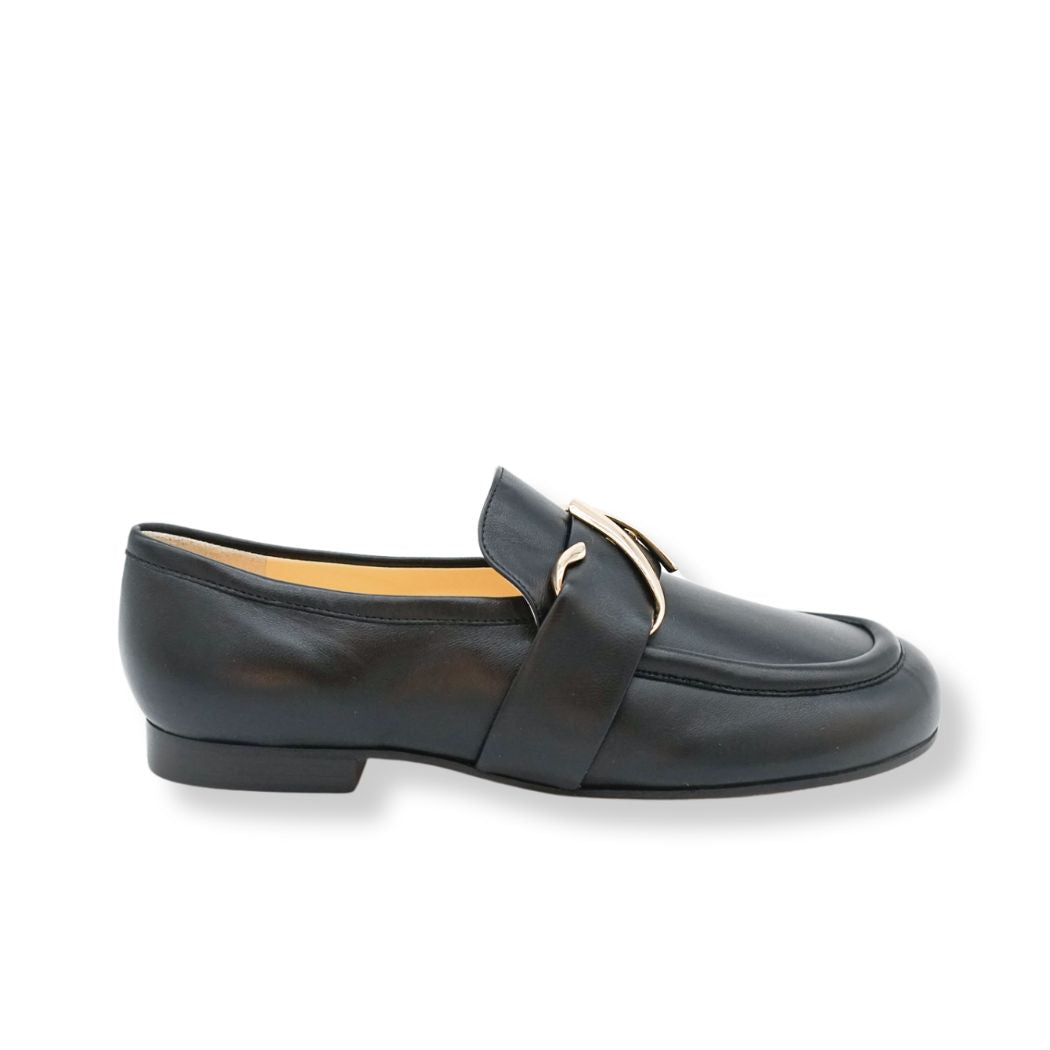 Monogram Loafer - Black