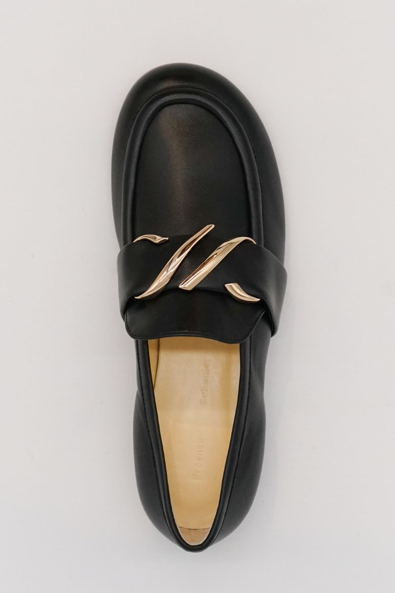 Monogram Loafer - Black
