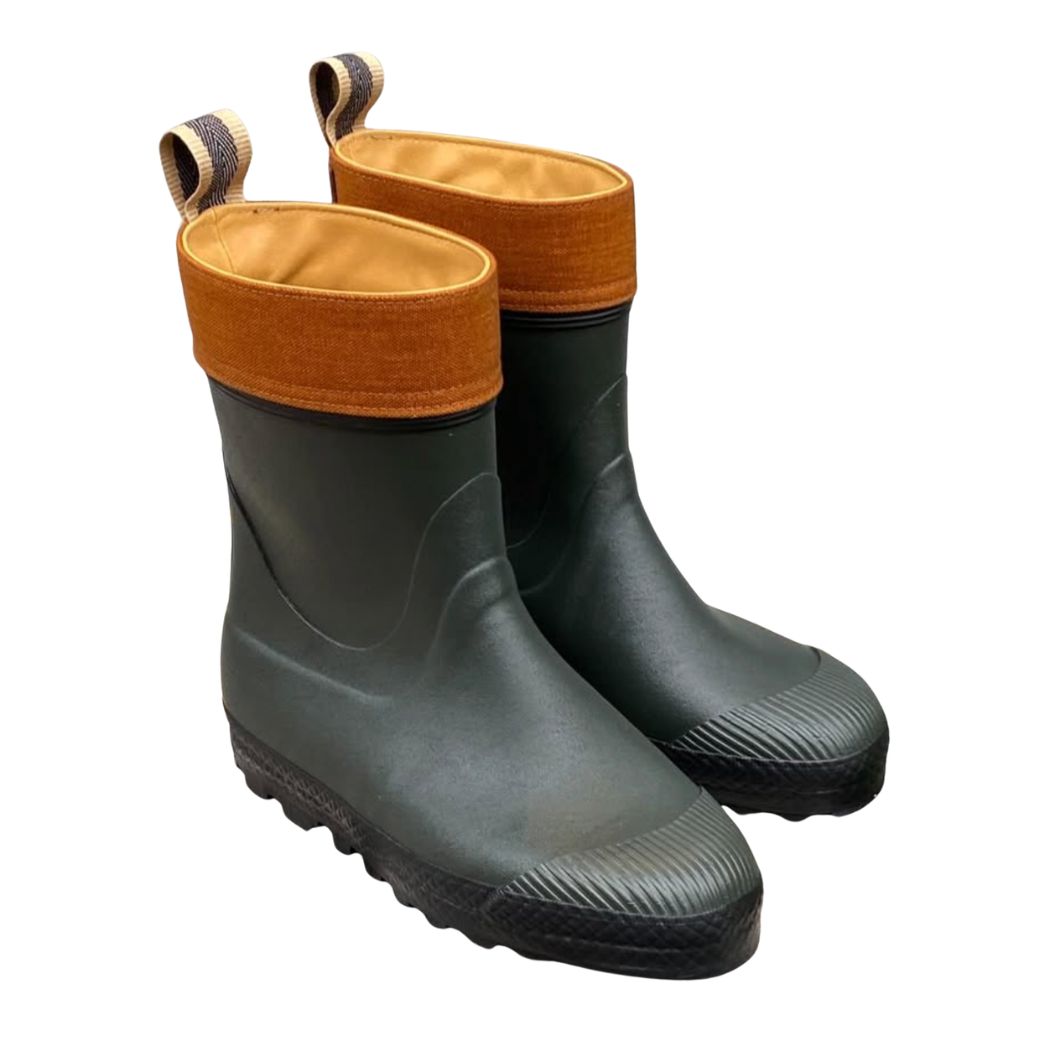 Rubber boots with short shaft - Dark Green
