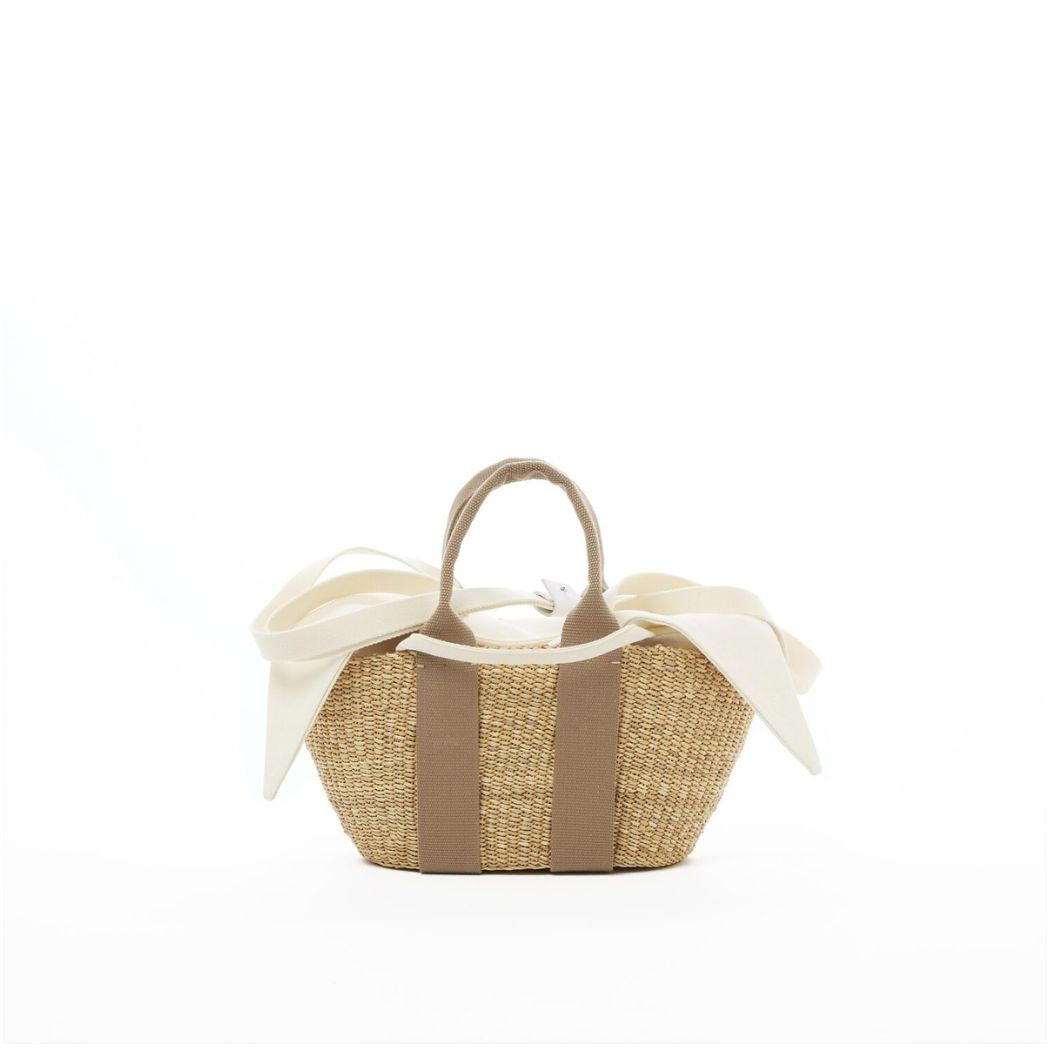 Mini George - Natural x Beige Handle