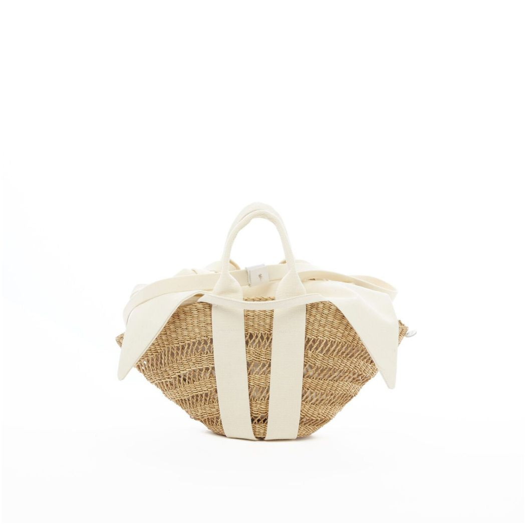 Mini Sophie Lace - Natural x Ecru Handle