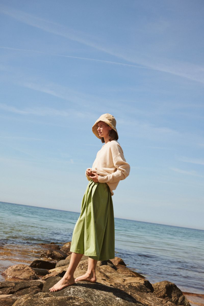 Kenya Skirt - Leaf Green