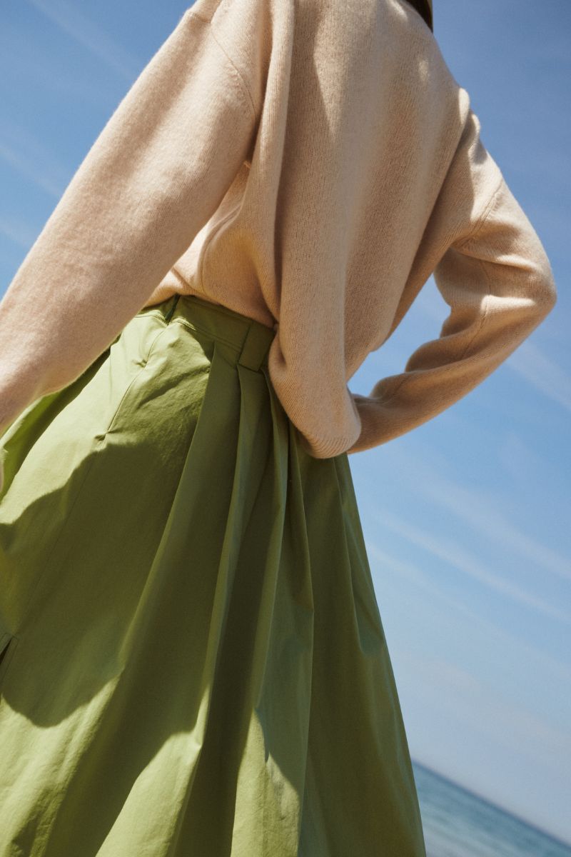 Kenya Skirt - Leaf Green