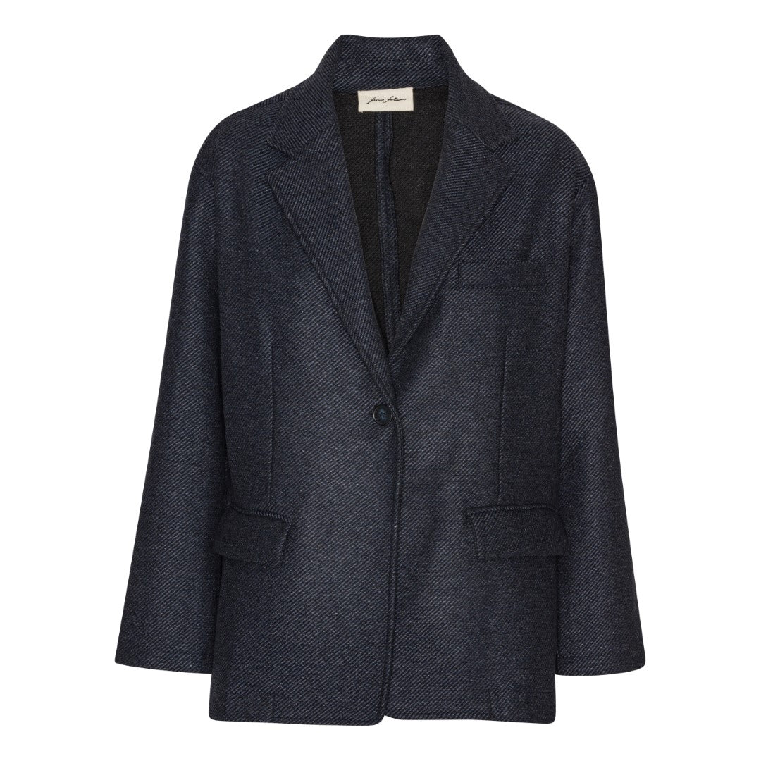 Venice Jakke - Blå Stribet