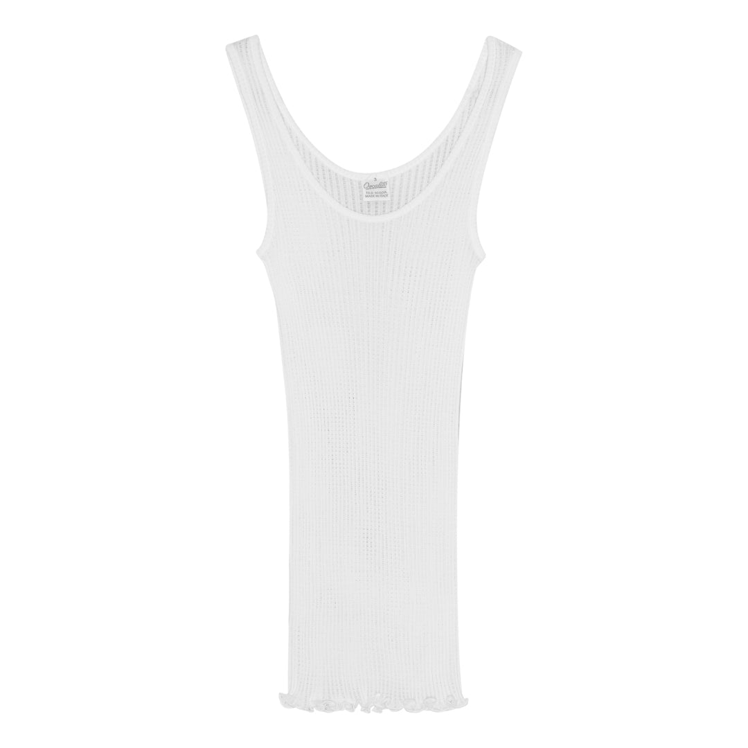 Filo Scozia Operatino 3112 - Tank Top - Hvid