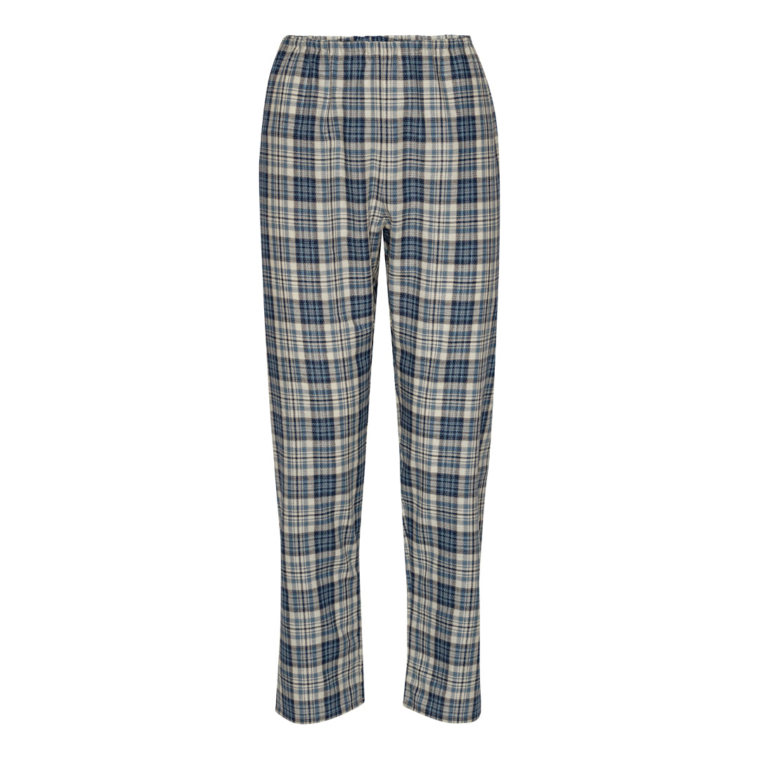 Holiday Bukser - Blue Tartan Check