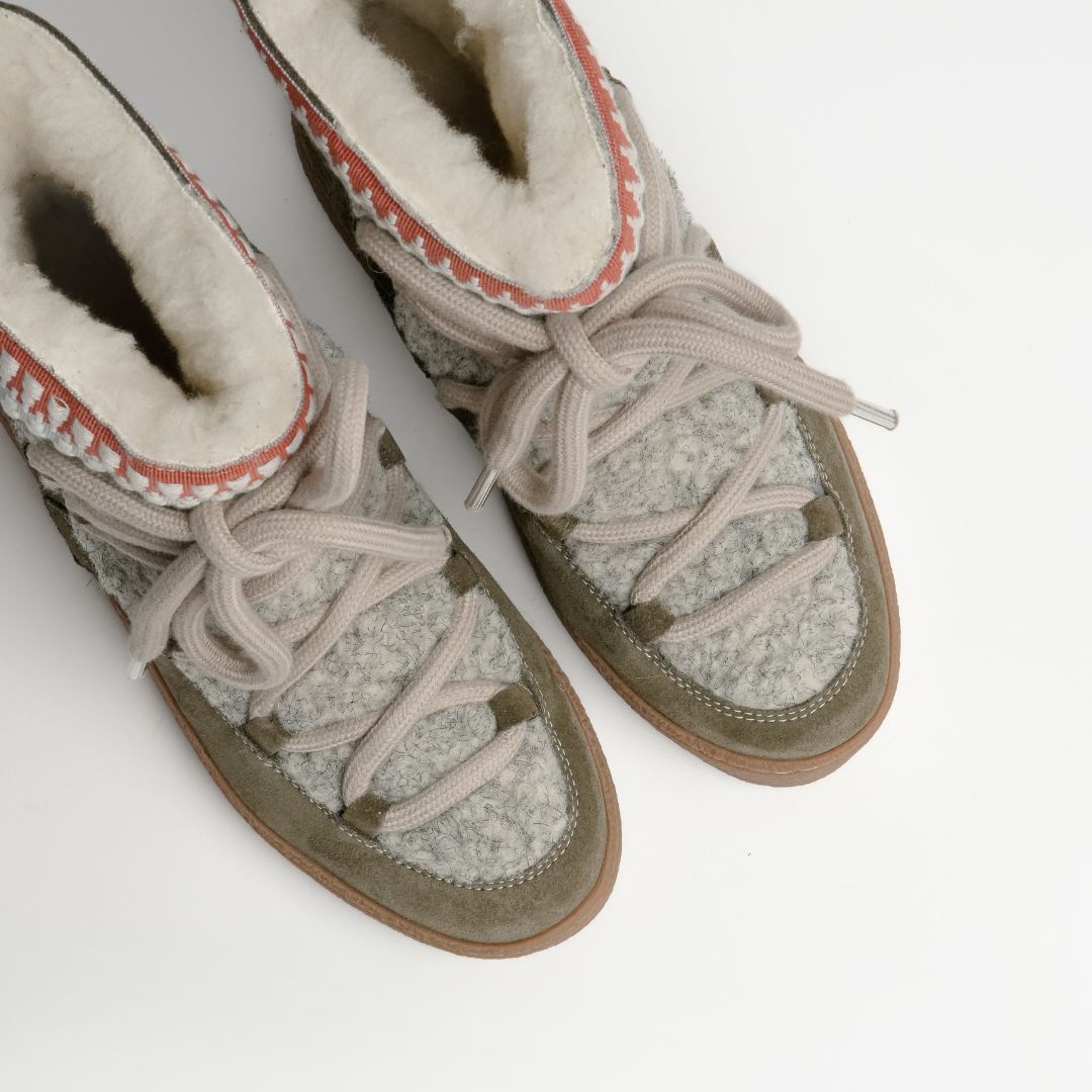 Cosmos Fleece Boot - Frosted Taupe