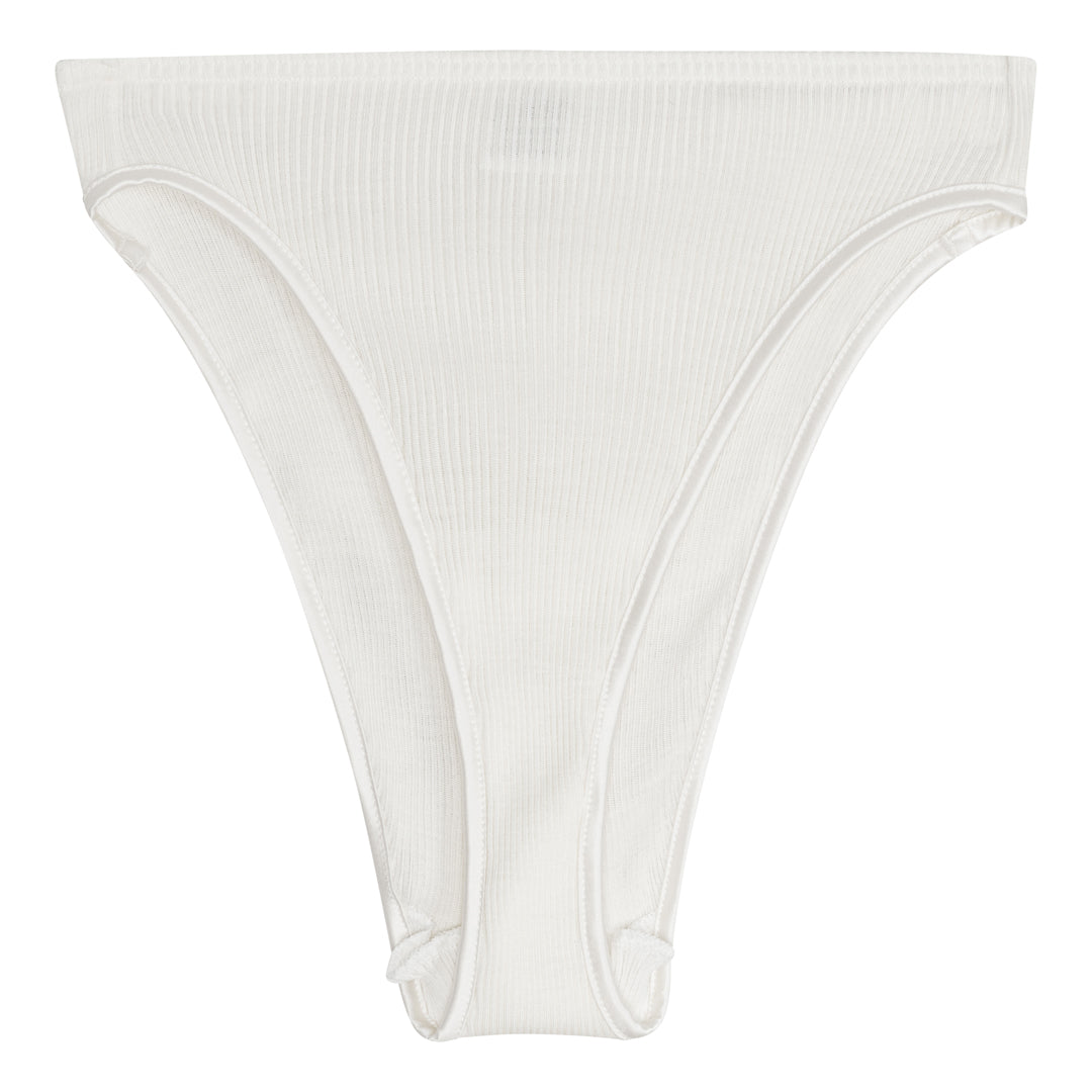 Trusser wool silk rib LB001 - Ivory