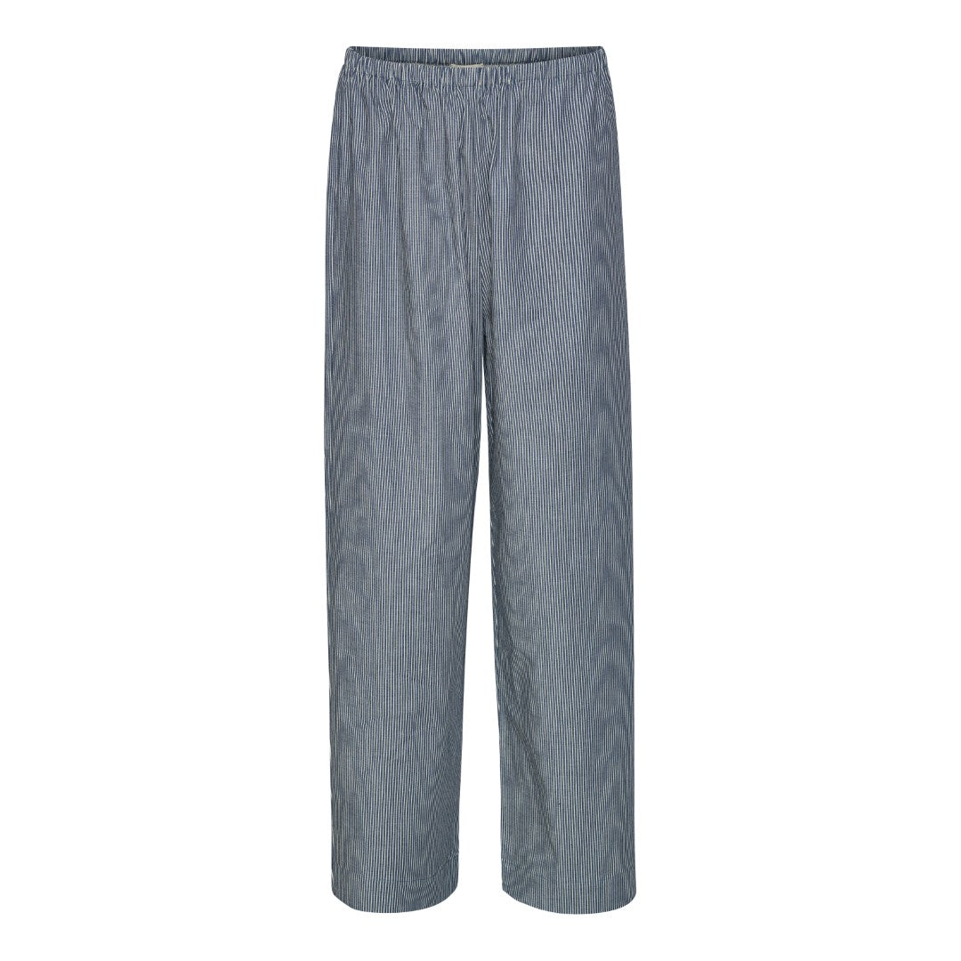 May Pants - Denim Pinstripe