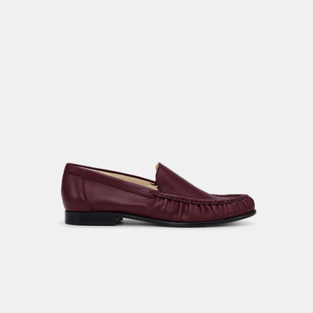Alba Loafers - Nappa Merlot