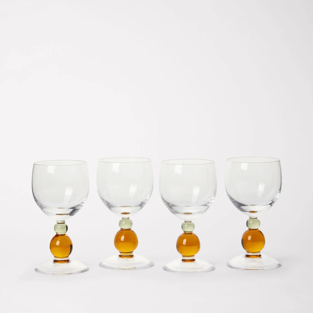 Noam Vin Glas - Amber/Smoke Green