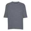 Organic T-shirt - Grey/Navy Stripe