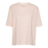 Organic T-shirt - Peach/white Stripe