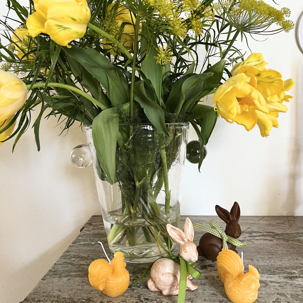 Easter Bunny with Bow - White