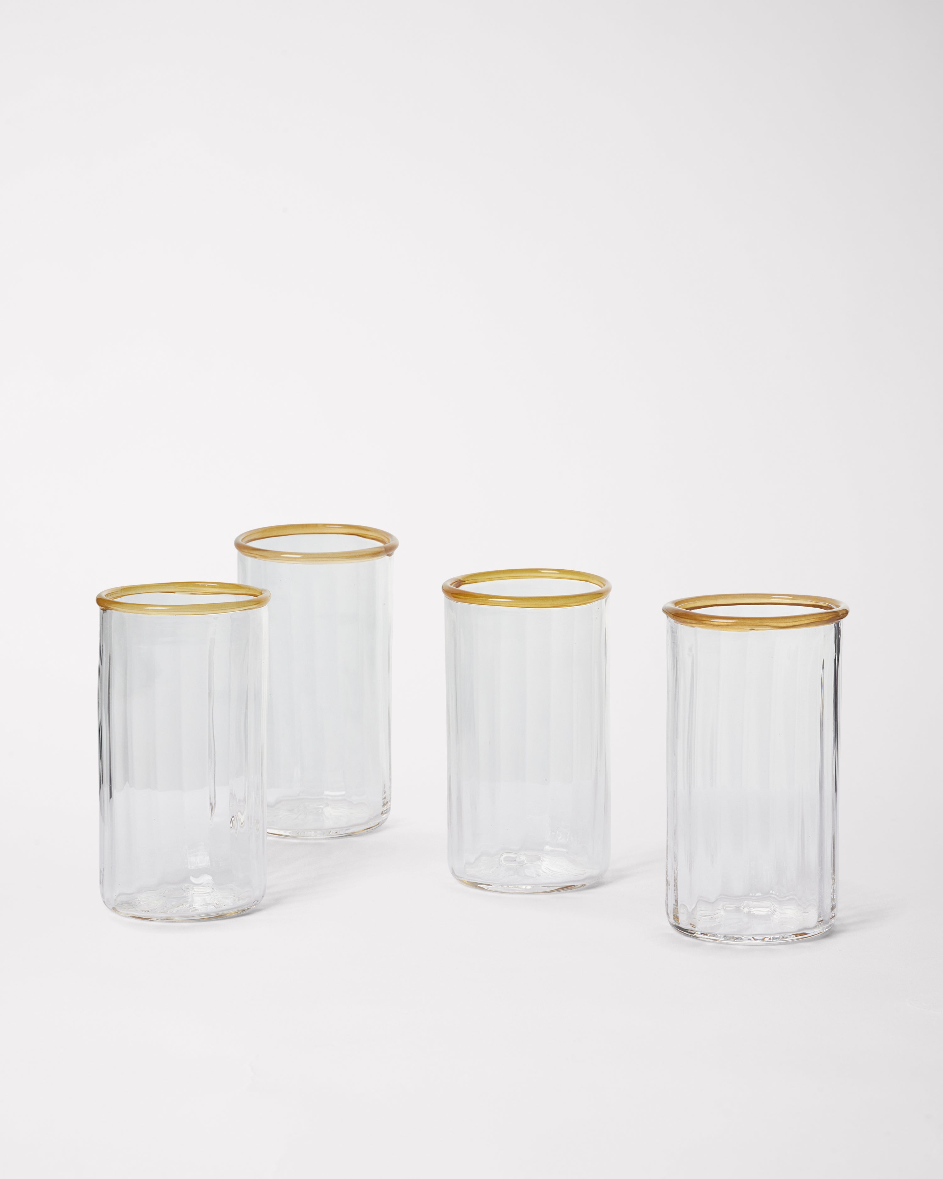 Peter Glass Large - Hazel Set of four