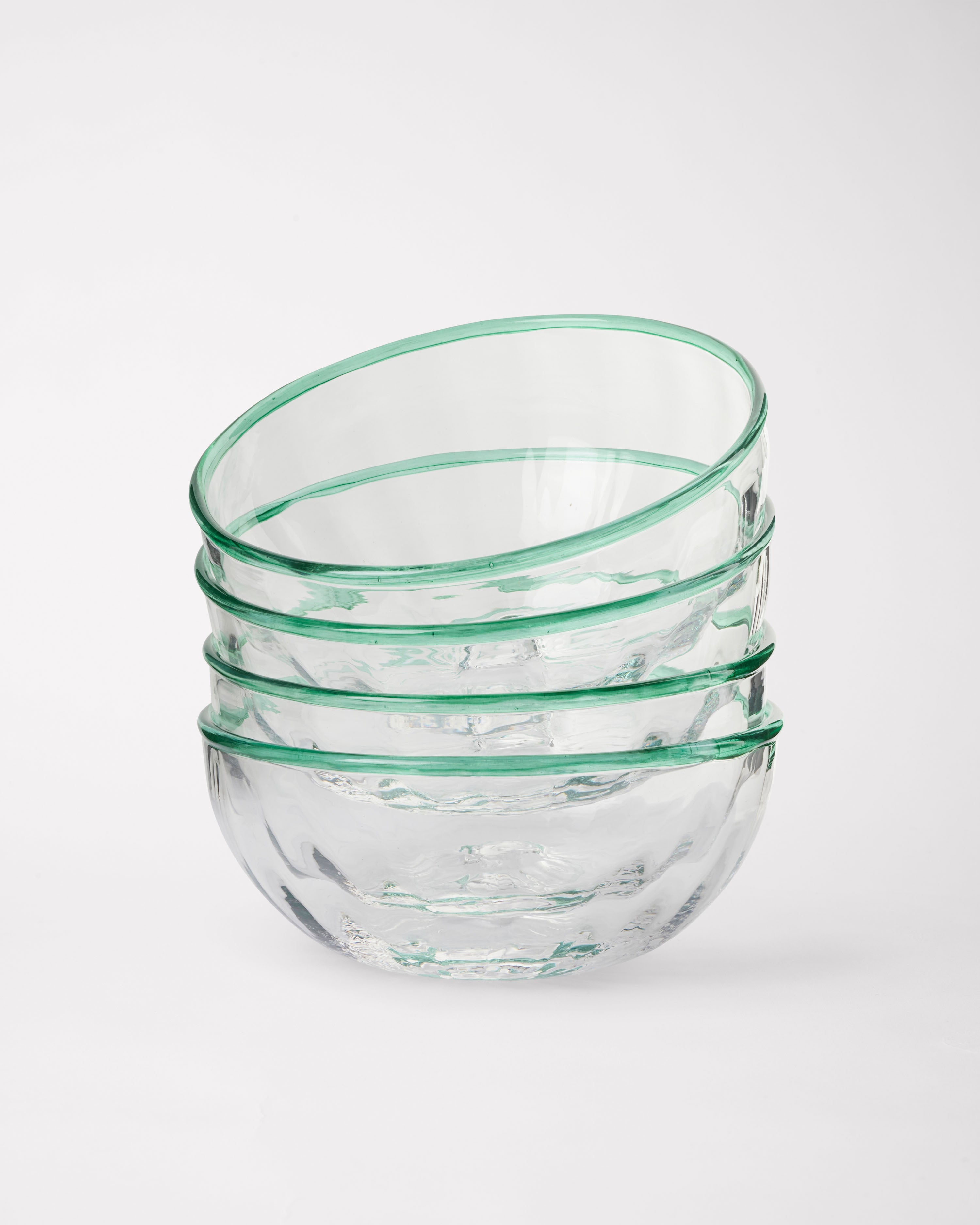 Peter Glasskål - Jade Set of four