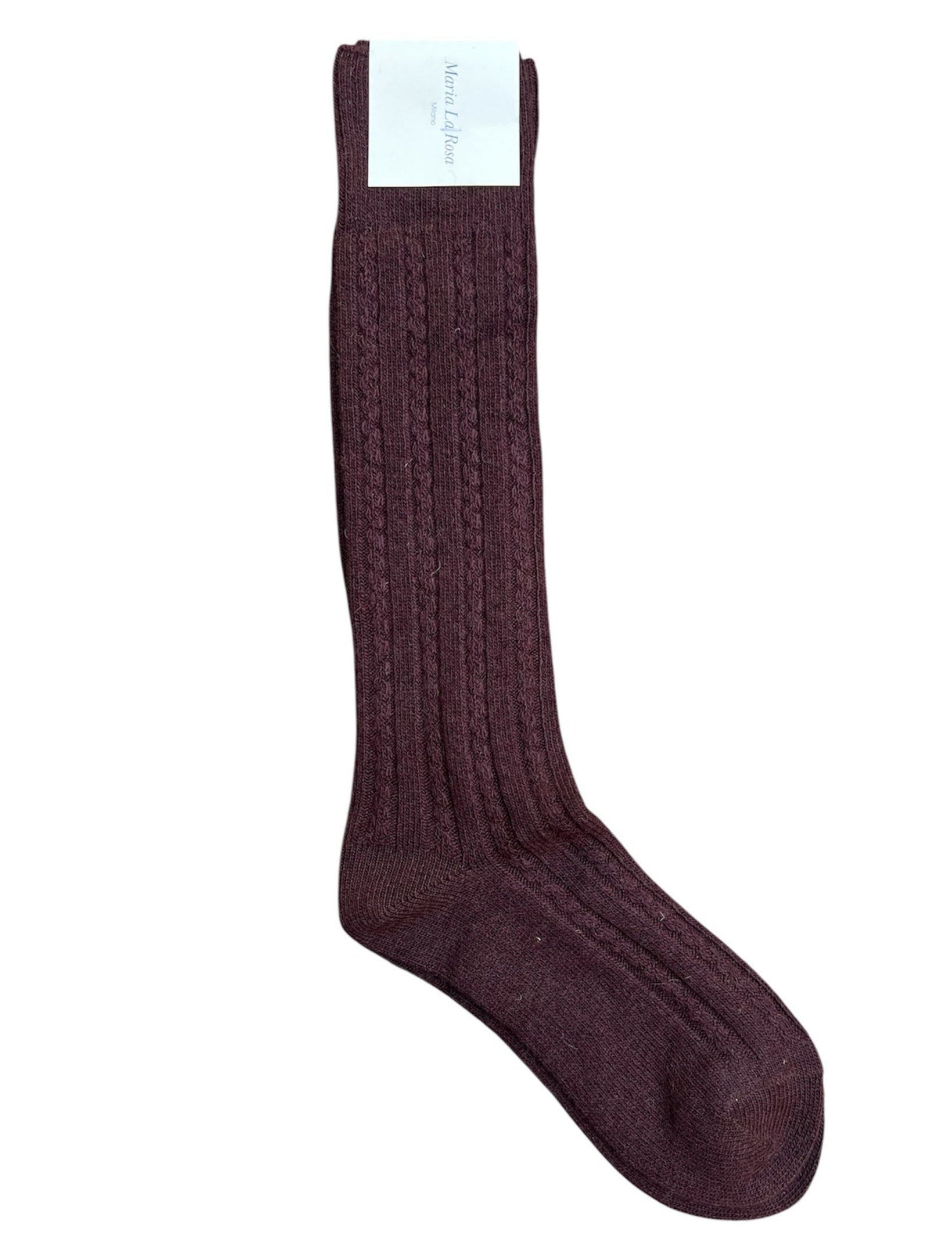 Scotland Strømper - Dark Bordeaux