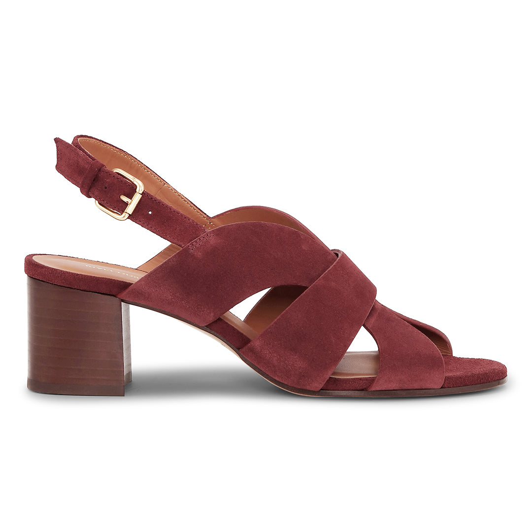 Sandales no.551 - Suede - Chataîgne