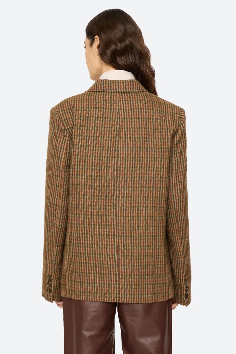 Julia Plaid Blazer - Multi