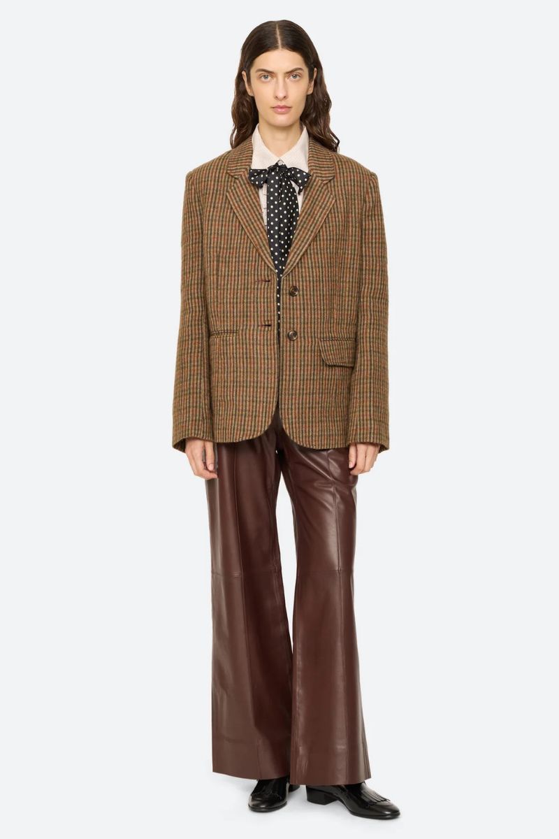 Julia Plaid Blazer - Multi